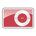  iPod Shuffle 2G Red 